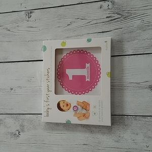 Tinyideas Baby's first year stickers